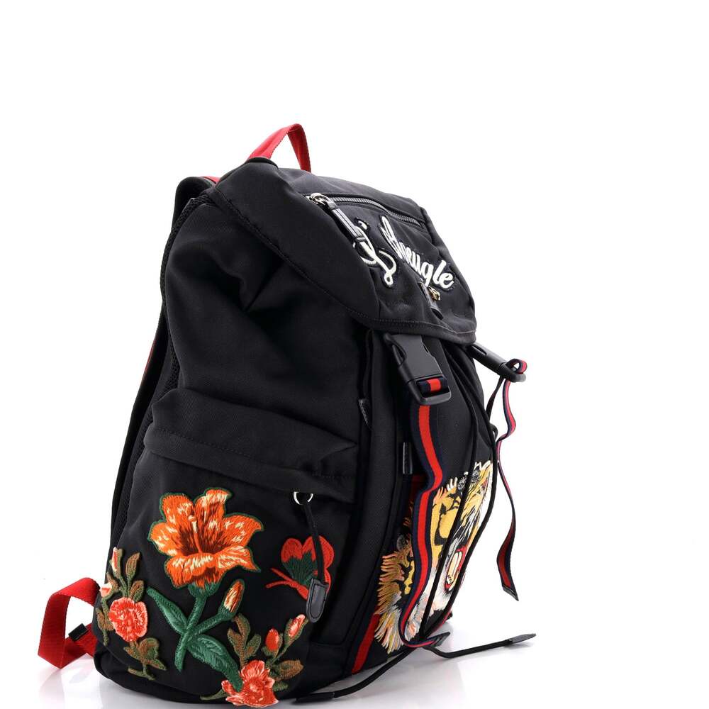Gucci Techpack Backpack Embroidered #241044G98B - Picture 2 of 7